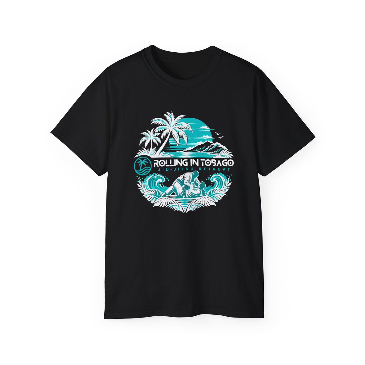 Rolling in Tobago - Abstract Tee