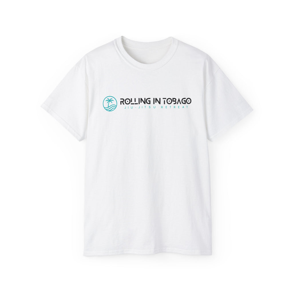 Rolling in Tobago - White Logo Tee