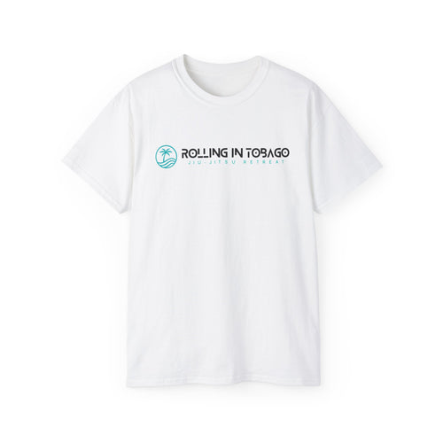 Rolling in Tobago - White Logo Tee