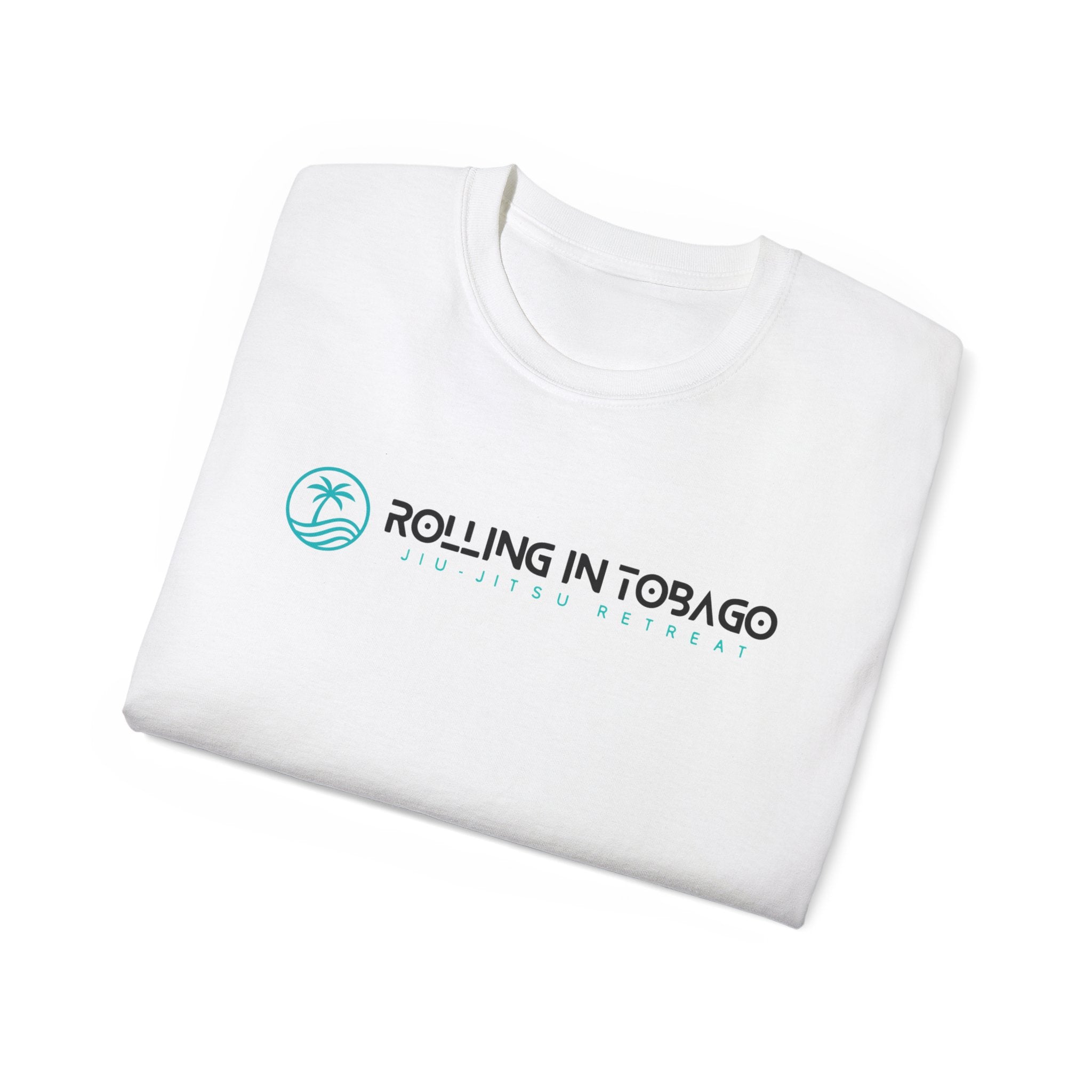 Rolling in Tobago - White Logo Tee